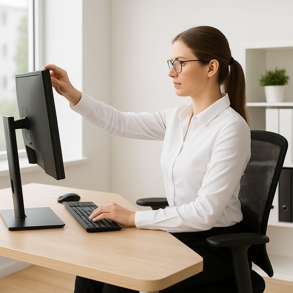 Mehr über den Artikel erfahren August 2025 – Rückenschmerzen bei Büroarbeit